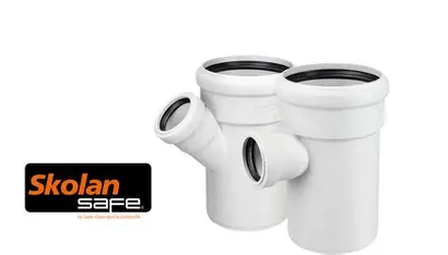 Skolan Safe® Soundproof PP Pipes and Fittings India